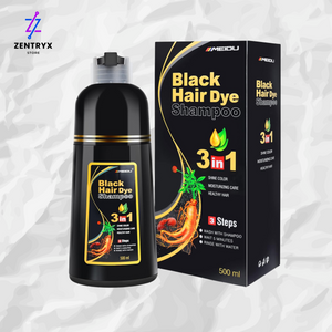 Shampoo tinte NEGRO para canas